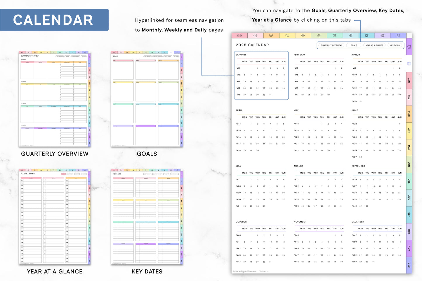 Get Ready With Historia | Dream Big Plan Well - 2025 Digital Planner