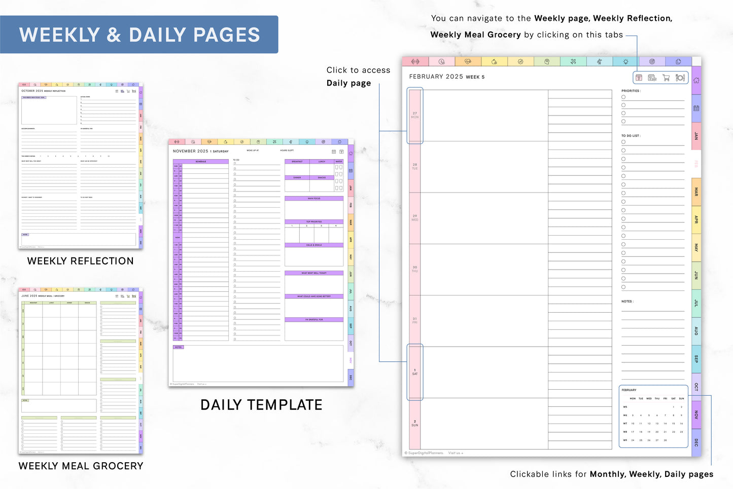 Get Ready With Historia | Dream Big Plan Well - 2025 Digital Planner