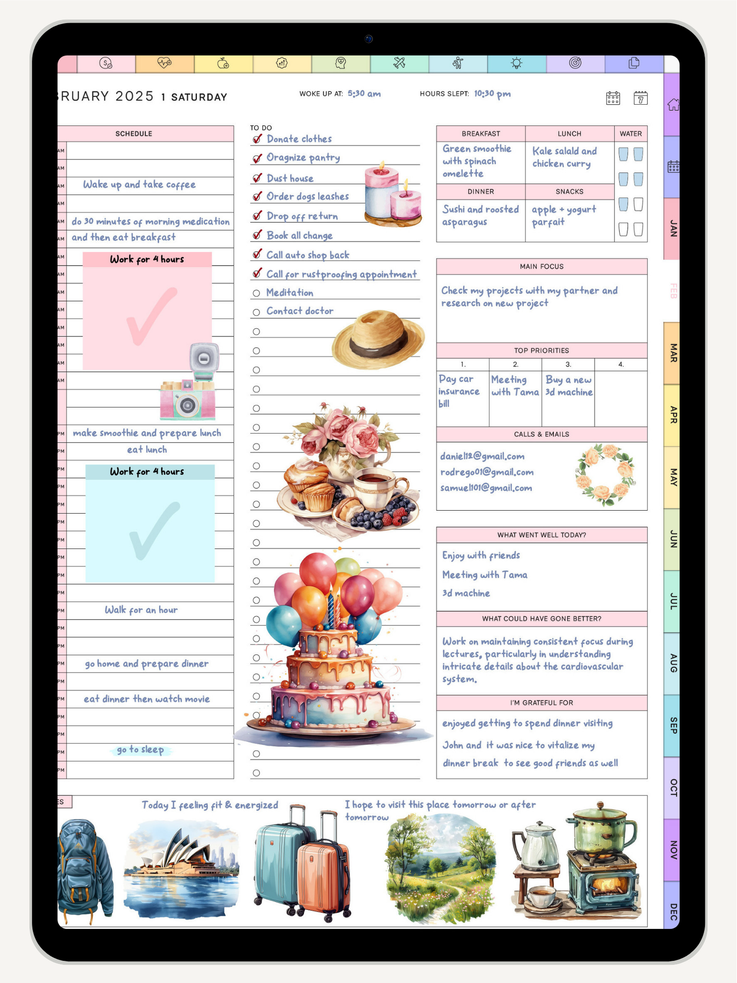 Get Ready With Historia | Dream Big Plan Well - 2025 Digital Planner