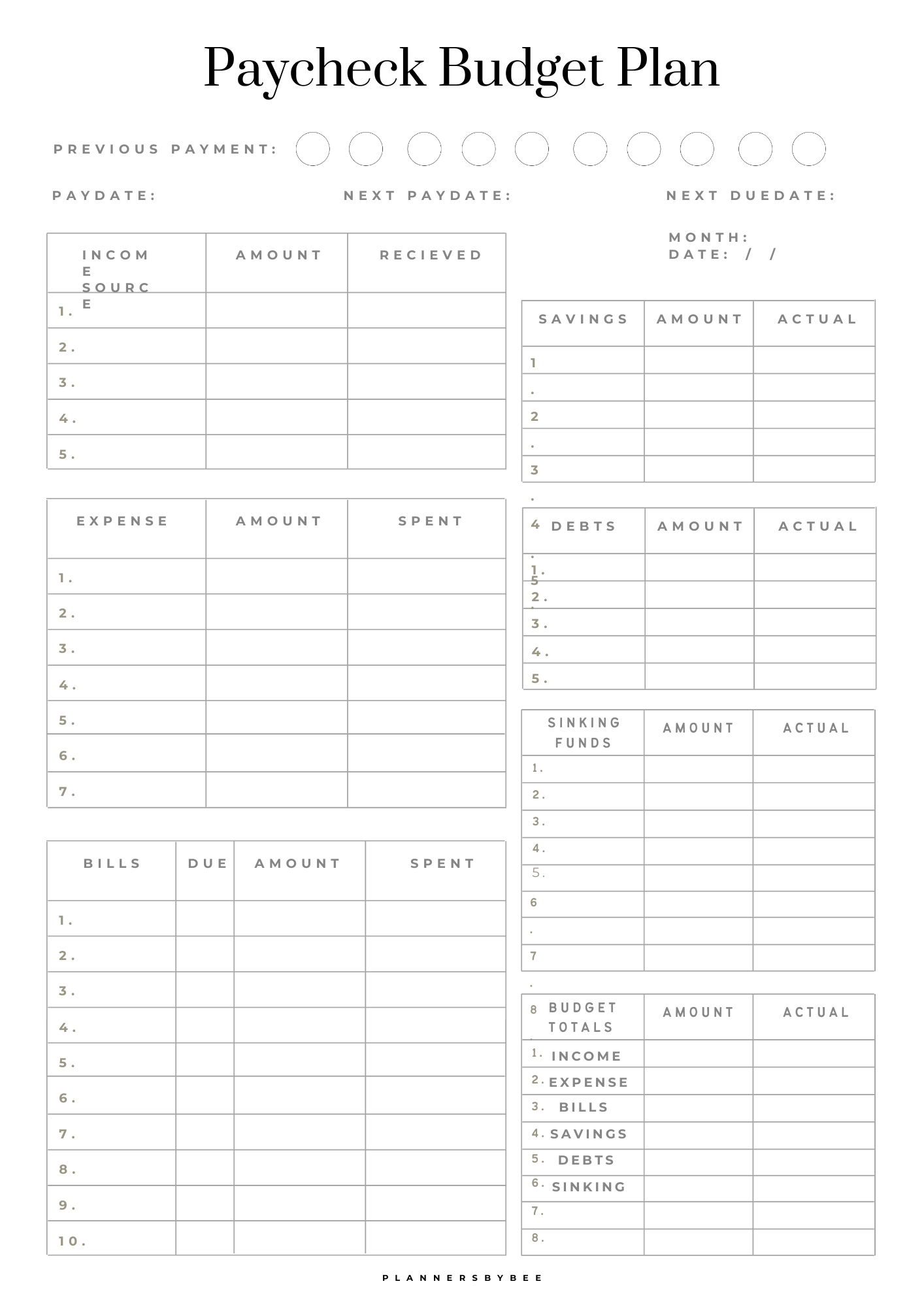 Get Ready With Historia | Digital Budget Planner - Finance Tracker